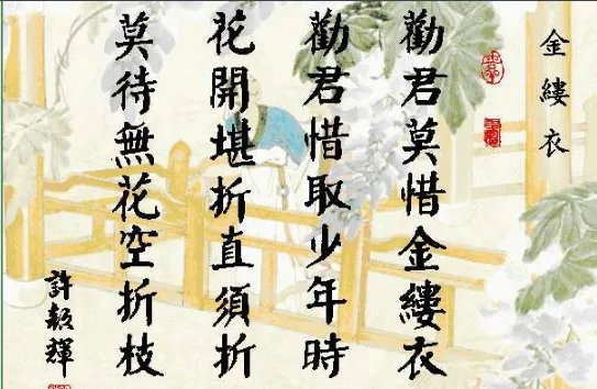 莫道无花空折枝上一句