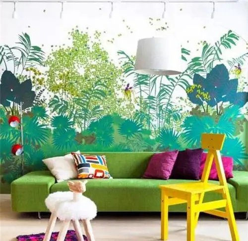 客厅壁纸装修效果图 选对壁纸教你轻松打造时尚客厅