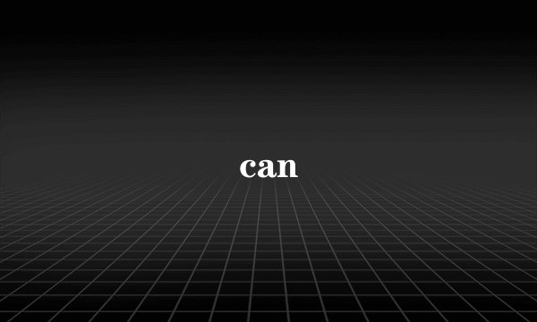 can