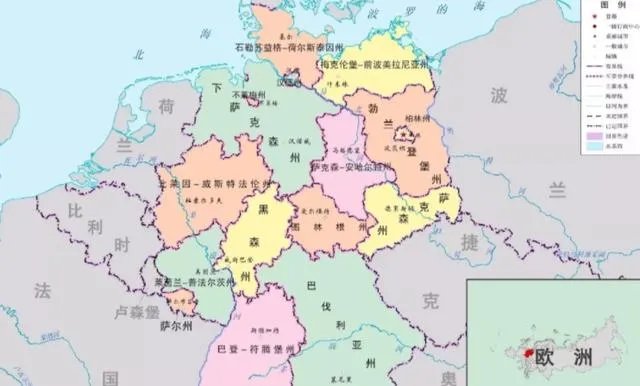 德国地图面积？