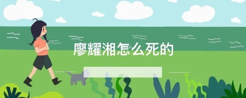 廖耀湘怎么死的