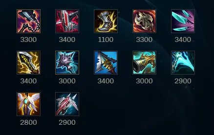 LOL2021蛮王出装顺序