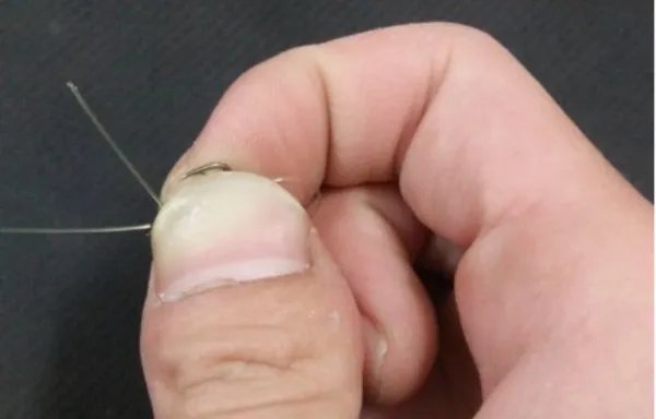 鱼钩怎么绑图解