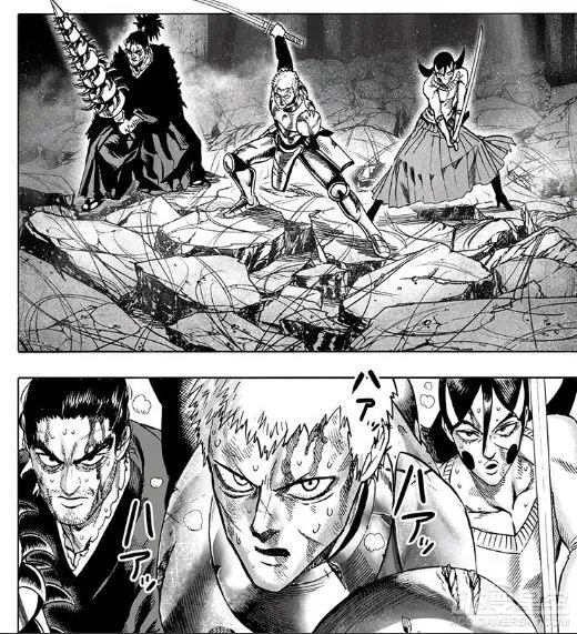 《一拳超人》漫画152话：原子武士发威 G5又逃了