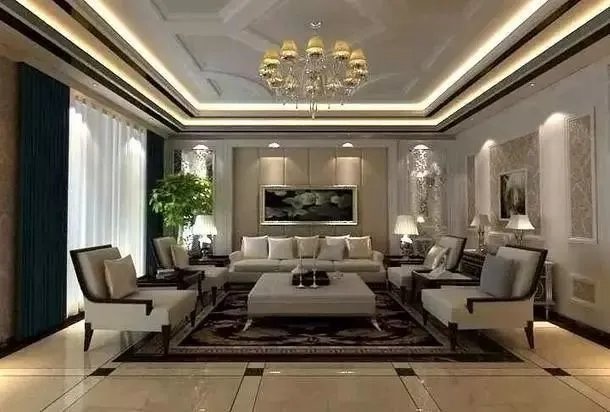 客厅别纠结，找准自己的风格，怎么装都好看！