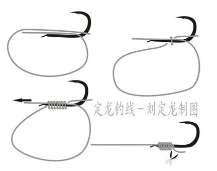 鱼钩怎么绑图解