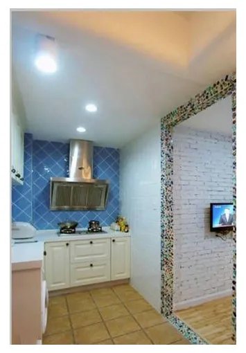 抠抠族2万装35平袖珍窝 纯纯的地中海味道