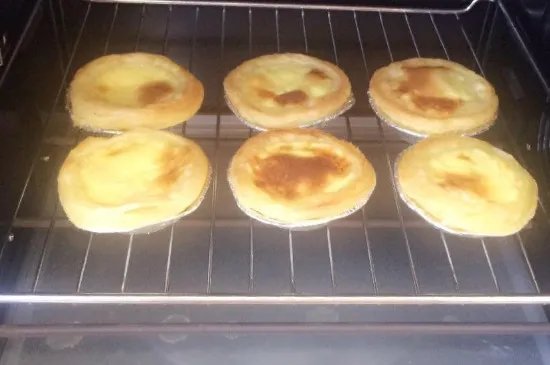 烤蛋挞的温度和时间