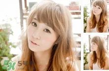 甜美卷发图片_甜美卷发中长发图片