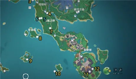 原神雷神瞳总共有几个