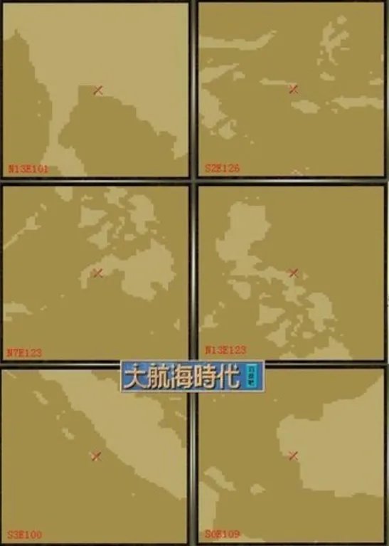 大航海时代4威力加强版HD霸者之证全地区坐标及位置分享