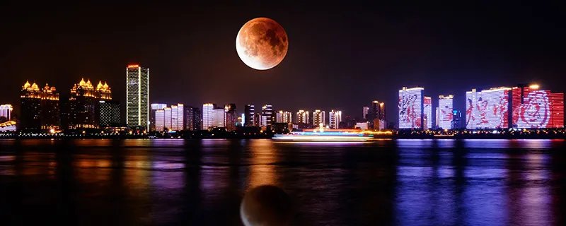 超级红月亮观赏攻略