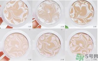 age20s粉底霜色号对比 age20s粉底霜试色