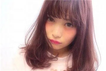 可爱刘海图片 可爱刘海发型图片女生