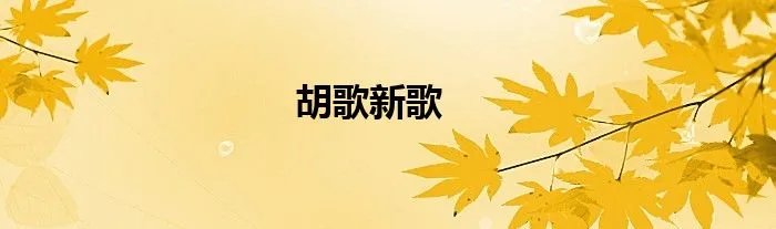 胡歌新歌