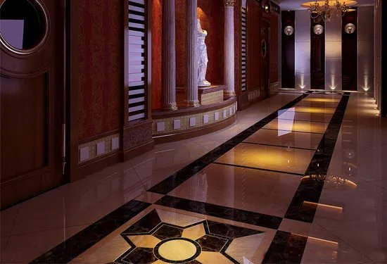 地面瓷砖拼花效果图 给你一个不一样的视觉效果