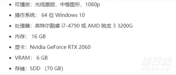 赛博朋克2077配置要求高吗_赛博朋克2077笔记本配置要求