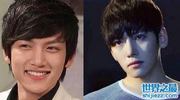 池昌旭整容前后照片对比，整容前也是一名花美男 