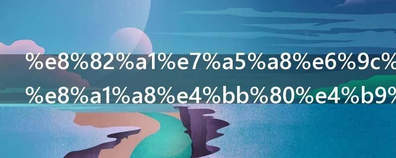 股票期权代表什么意思