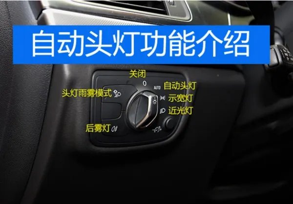 09奥迪a6l中控图解完整