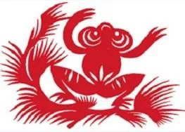 剪青蛙的图片步骤