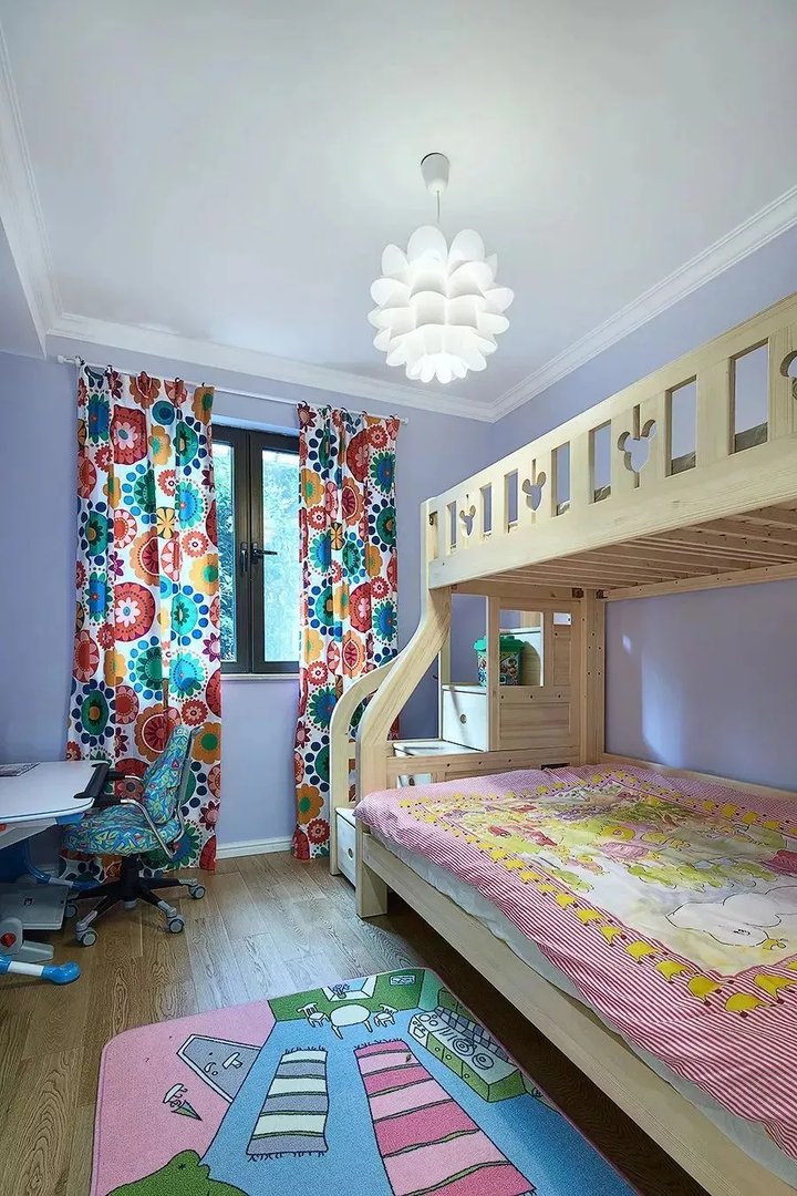 双人床的儿童房相比上下铺，哪个更好？