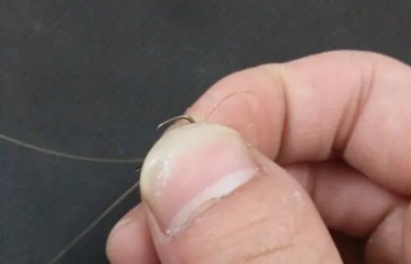 鱼钩怎么绑图解