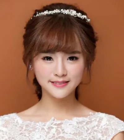 晚礼发型：盘点九款唯美新娘晚礼发型 