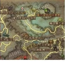 蜘蛛洞穴的地图路线介绍