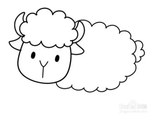羊怎么画
