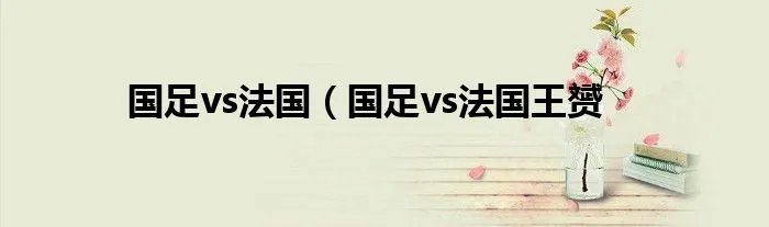 国足vs法国（国足vs法国王赟