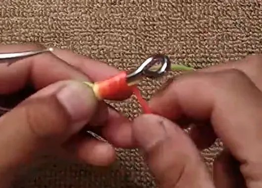 鱼钩怎么绑图解