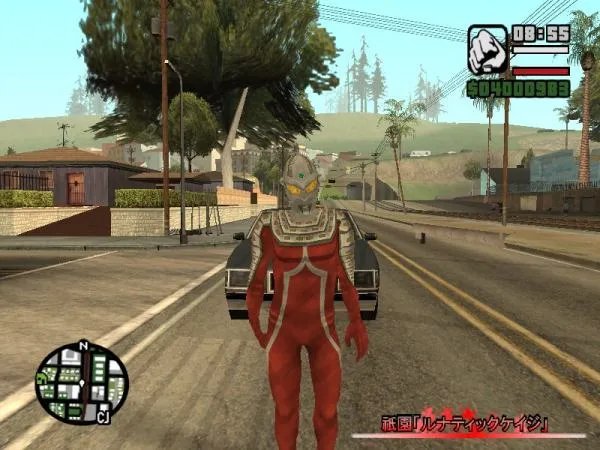 侠盗猎车手圣安地列斯怎么变奥特曼