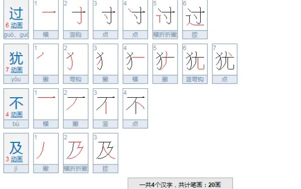 过犹不及什么意思