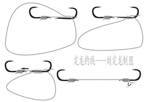 鱼钩怎么绑图解