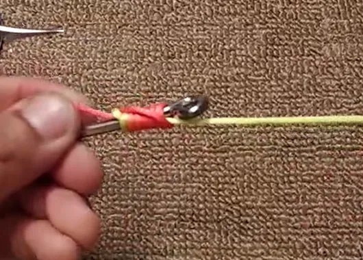 鱼钩怎么绑图解