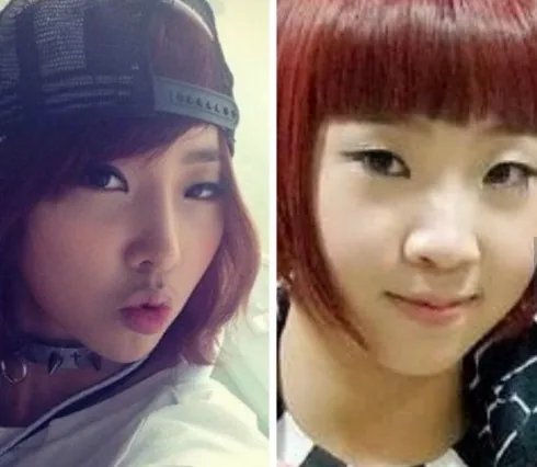 2ne1整容对比照曝光 霸气女团靠性格圈饭