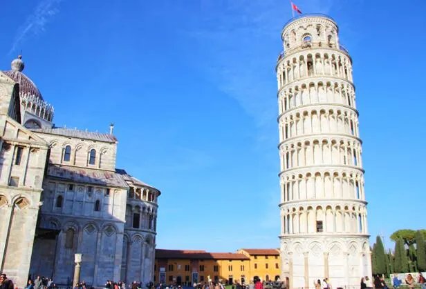 意大利比萨斜塔为什么是斜的还不倒