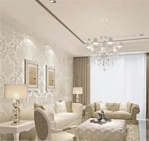 客厅壁纸装修效果图 选对壁纸教你轻松打造时尚客厅