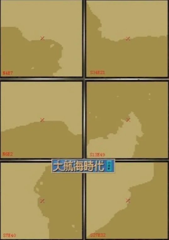 大航海时代4威力加强版HD霸者之证全地区坐标及位置分享