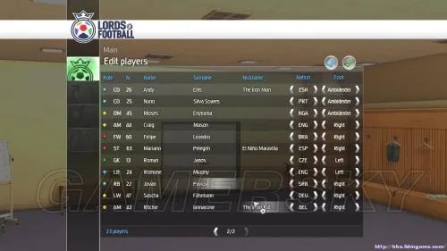 《足球之王》图文全攻略