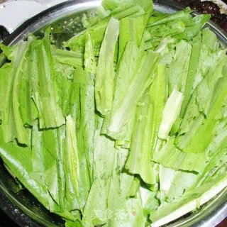 豆豉油麦菜