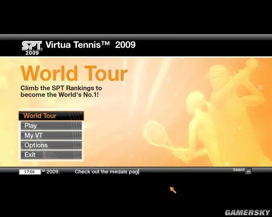 《VR网球2009》上手教程及进阶教程