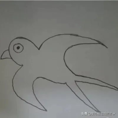 燕子怎么画漂亮又简单？