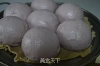 紫甘蓝馒头