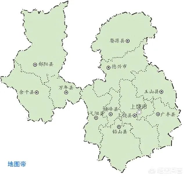 上饶在哪里，上饶市在哪个省，上饶属于哪个市？