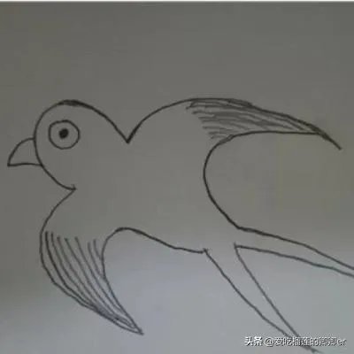 燕子怎么画漂亮又简单？