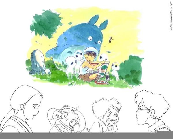 龙猫人物大全图片