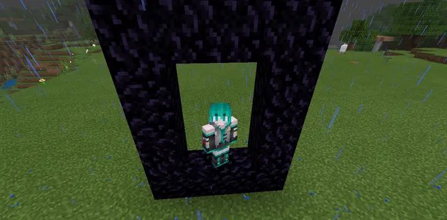 我的世界地狱门怎么激活