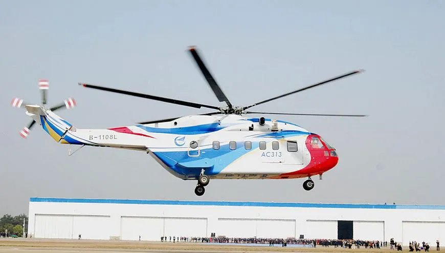 AC313直升机的性能特点